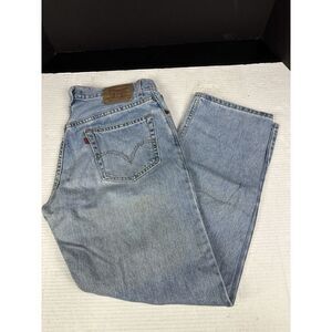 Vintage Levis 505‎ Denim Jeans Y2K Stains Mens 34x32 (33x31.5)